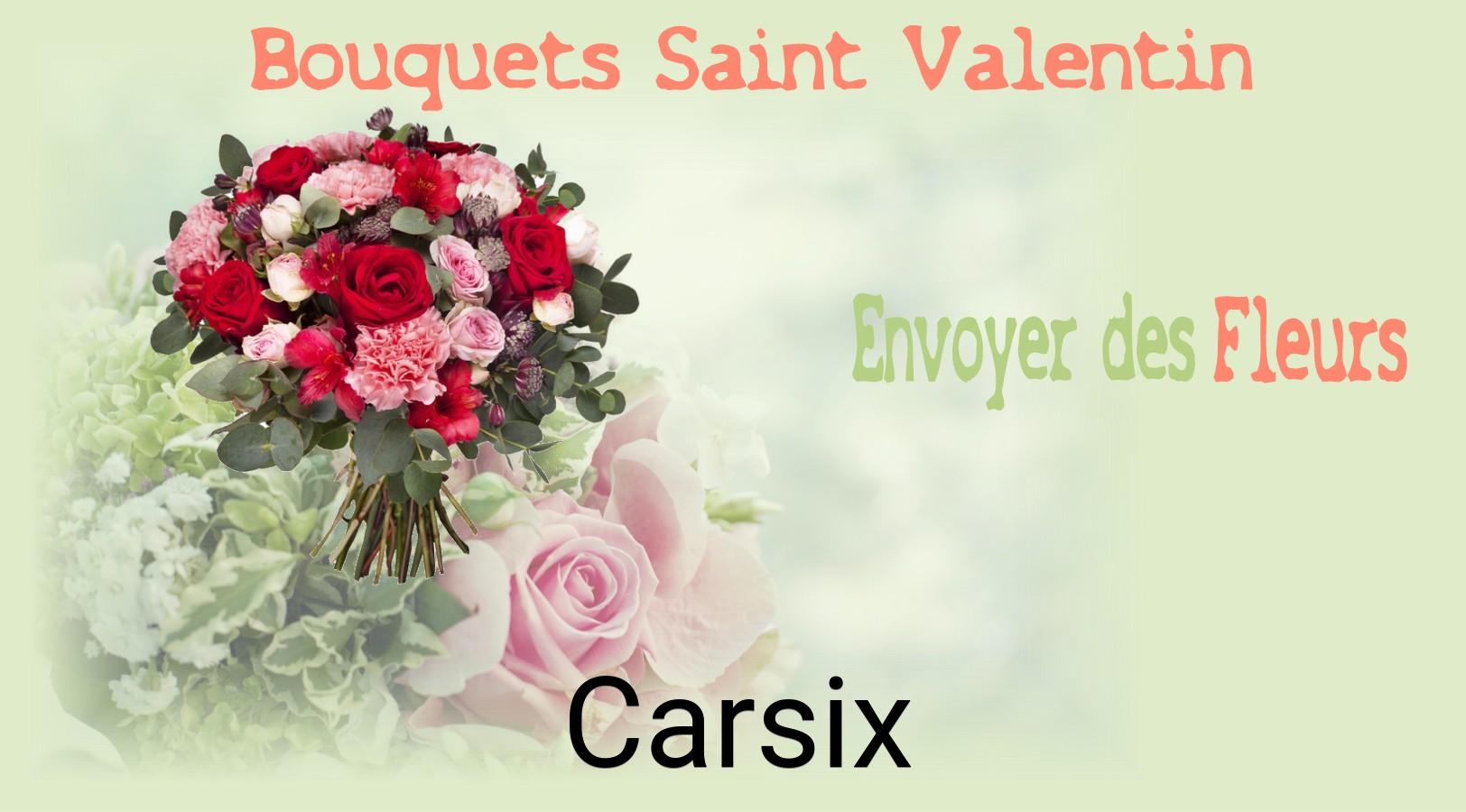 Roses de Saint-Valentin livrées à Carsix